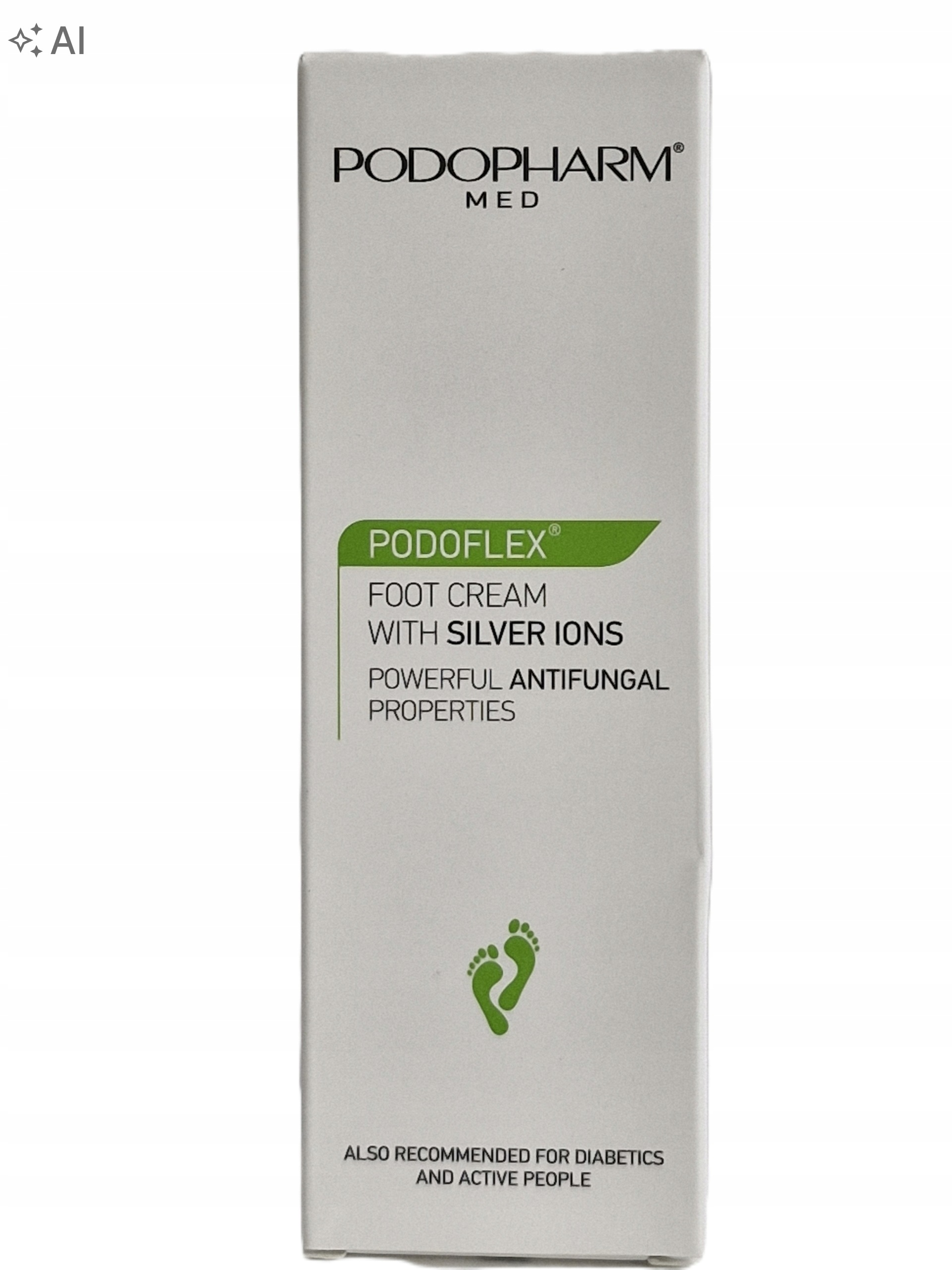 Krém na nohy Podopharm s ionty stříbra 100 ml