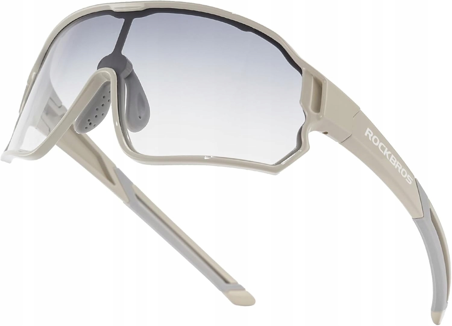 Dětské cyklistické brýle 8-14 let polarizace UV400 Rockbros SP314/18 Grey