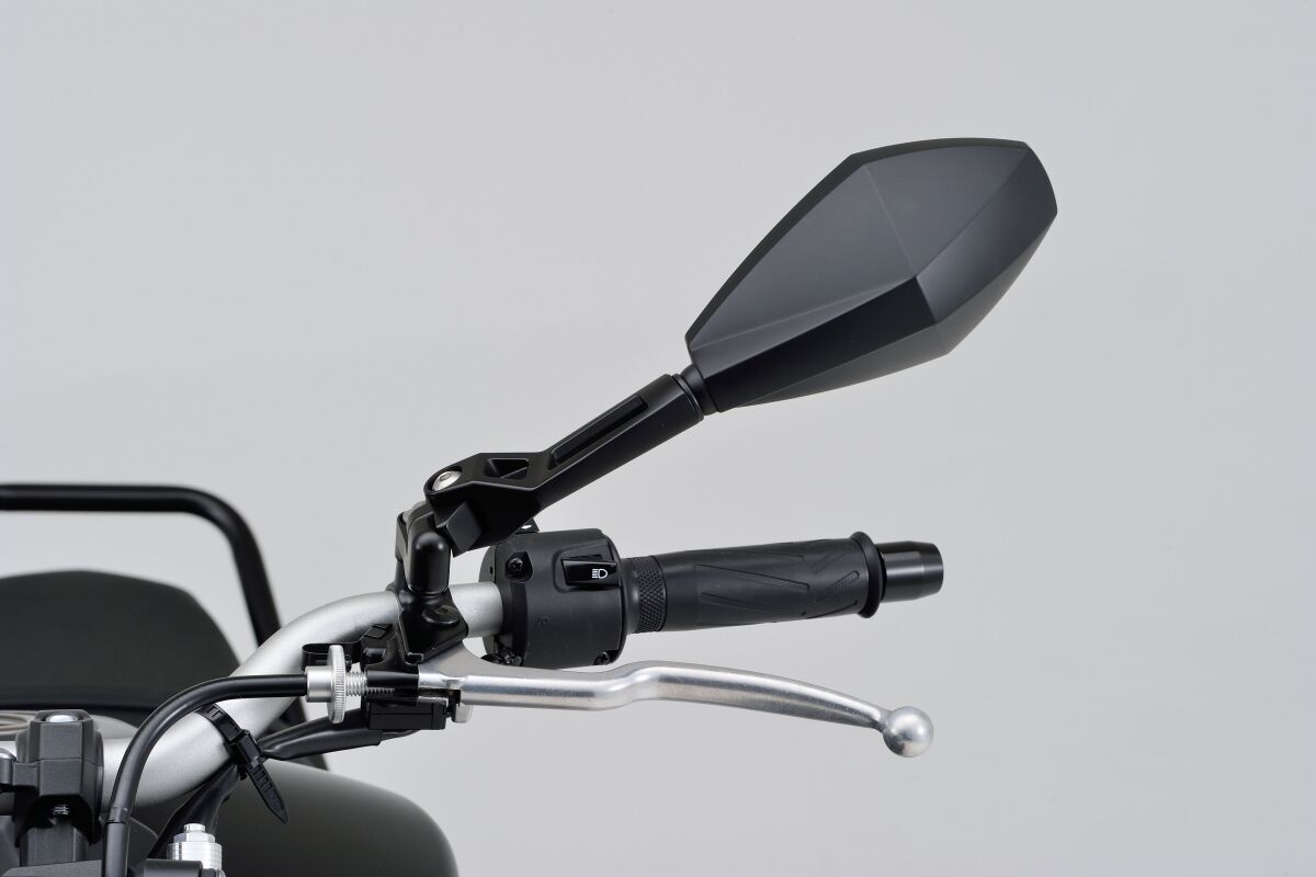 Ľavé Univerzálne Motocyklové Zrkadlo Daytona, Čierne