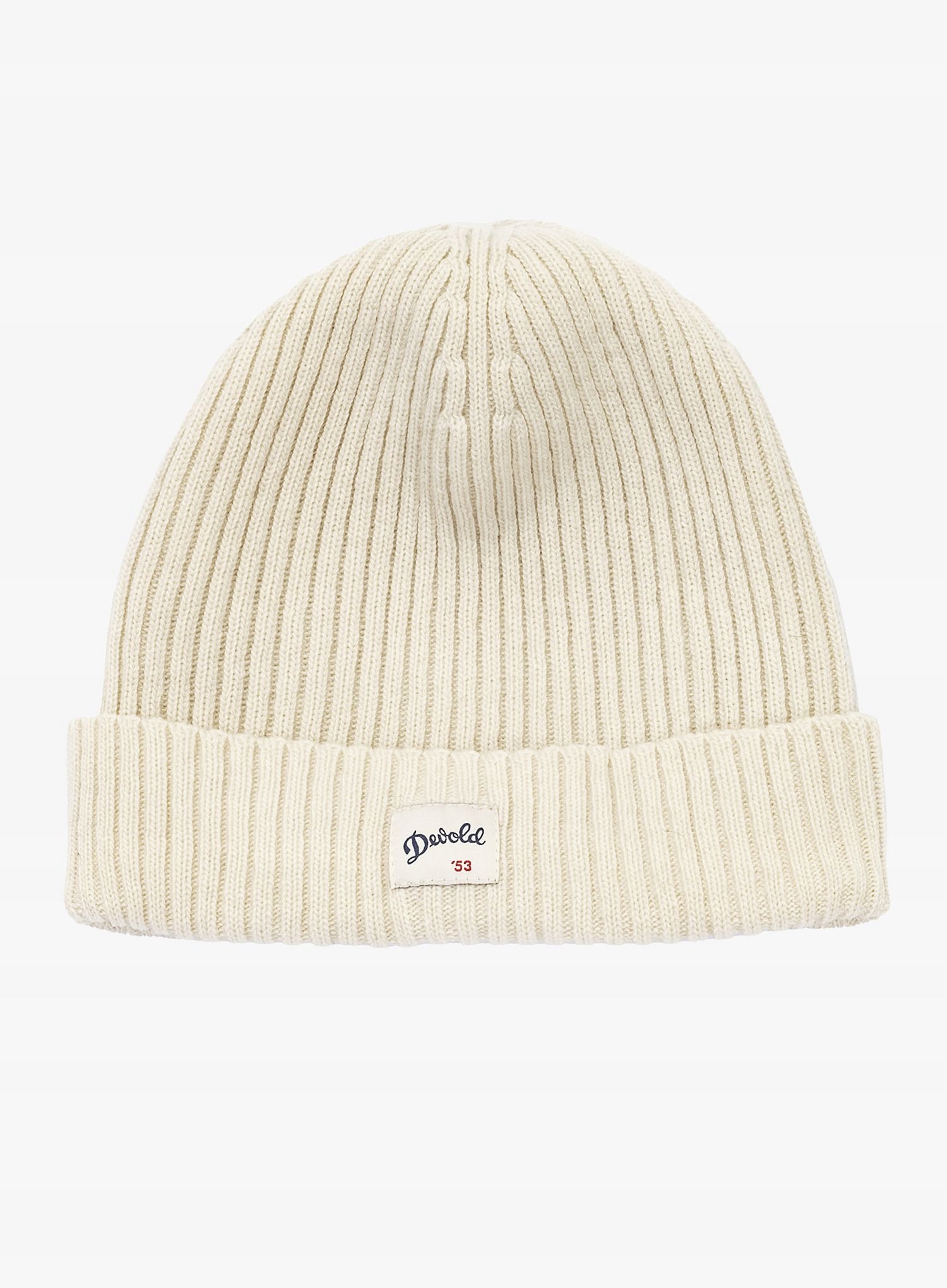 Čepice Devold Archive Wool Beanie offwhite