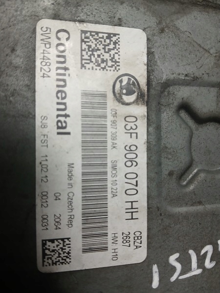 computer 03F906070HH FABIA II LIFT