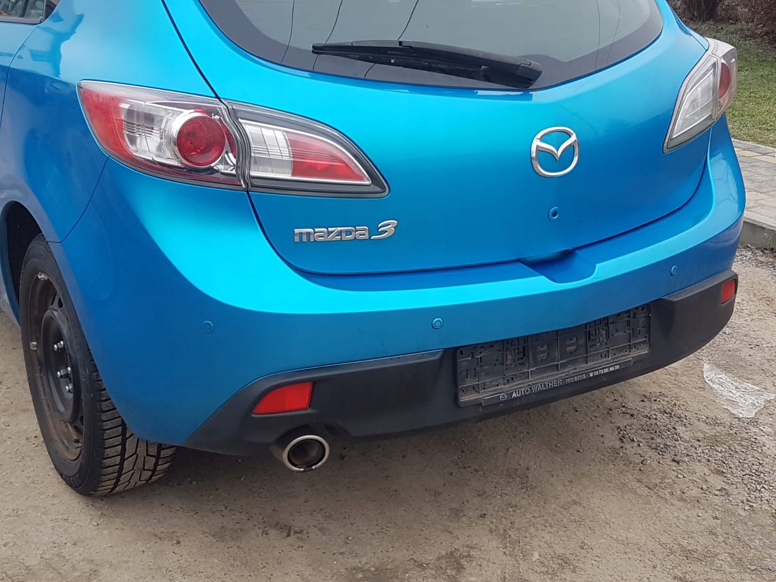 MAZDA 3 09-HB-5D ЗАДНІЙ РЕМІНЬ ЗАДНЯ ВАННА ЗАДНЯ 38J
