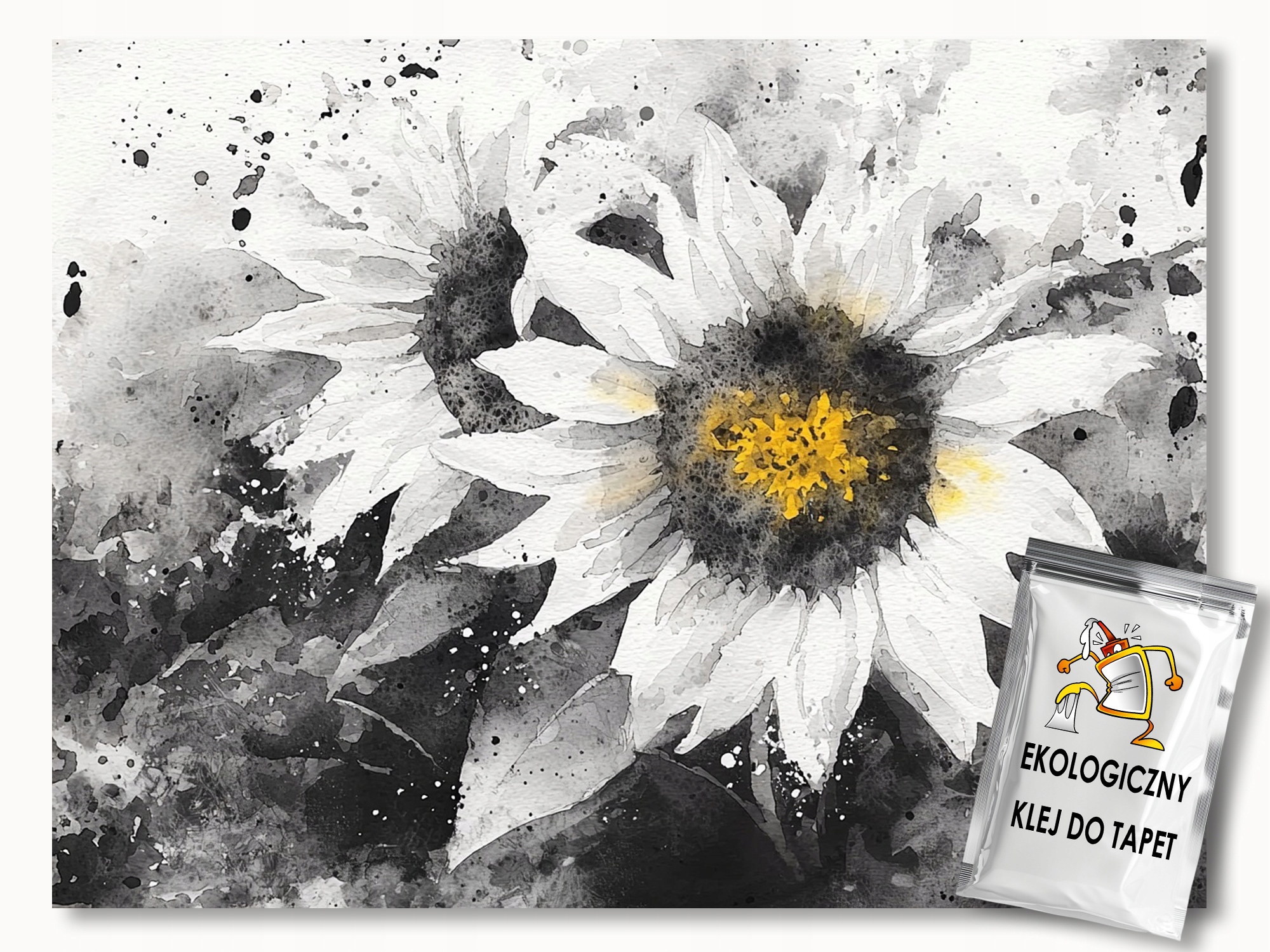 Fototapeta Flizelina Grafika Příroda Květ Slunečnicový Loft 200x140 110g
