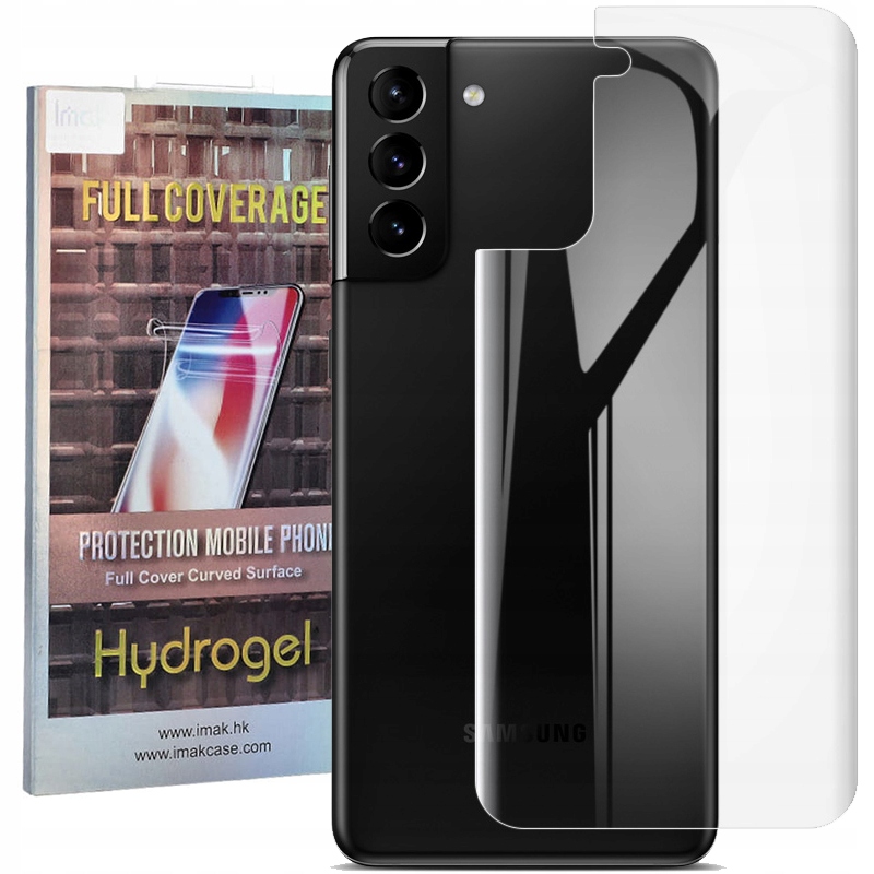 

Folia hydrożelowa do Galaxy S21 Plus, na tył, Imak