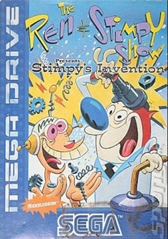 Ren Stimpy - SEGA MEGA DRIVE SMD PAL SAM CARTRIDGE
