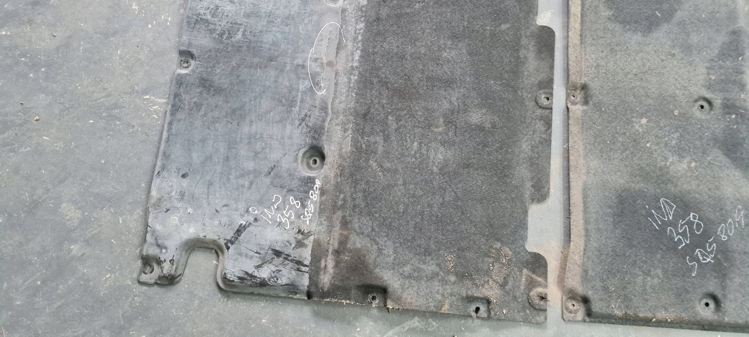 SQ5 80A Q5 cover lower cover below engine 80B863821