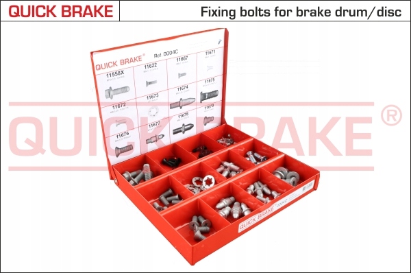 Asortyment, śruby QUICK BRAKE 0004C Marka Quick Brake