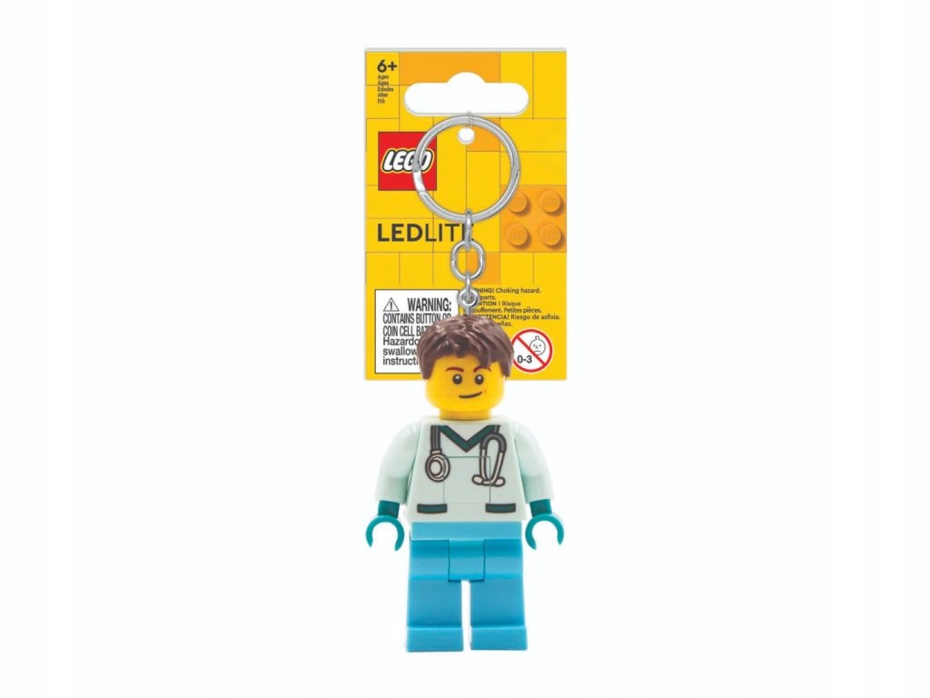 Lego KE194 Brelok do kluczy z latarką Pielęgniarz