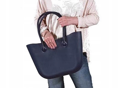 

O Torba Gumowa Hobo Torebka Jelly Shopper Bag Tgg