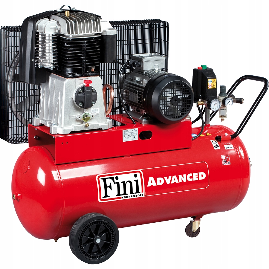 KOMPRESOR OLEJOWY TŁOKOWY SPRĘŻARKA FINI BK 119-270-5,5/A.P. 14 BAR