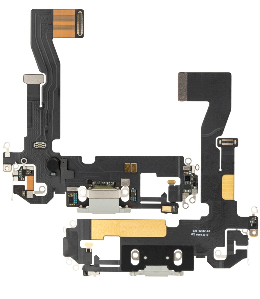 Hq Złącze ładowania gniazdo Usb do apple iPhone 12 iPhone 12 Pro (białe)