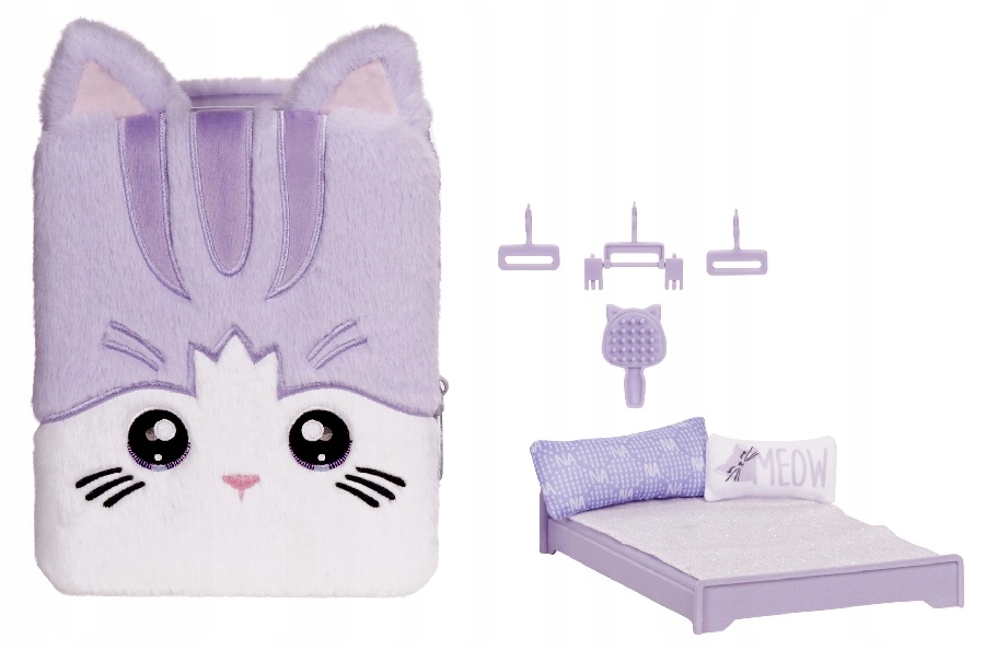 

Na! Na! Na! Lavender Kitty Bedroom Plecak 3w1
