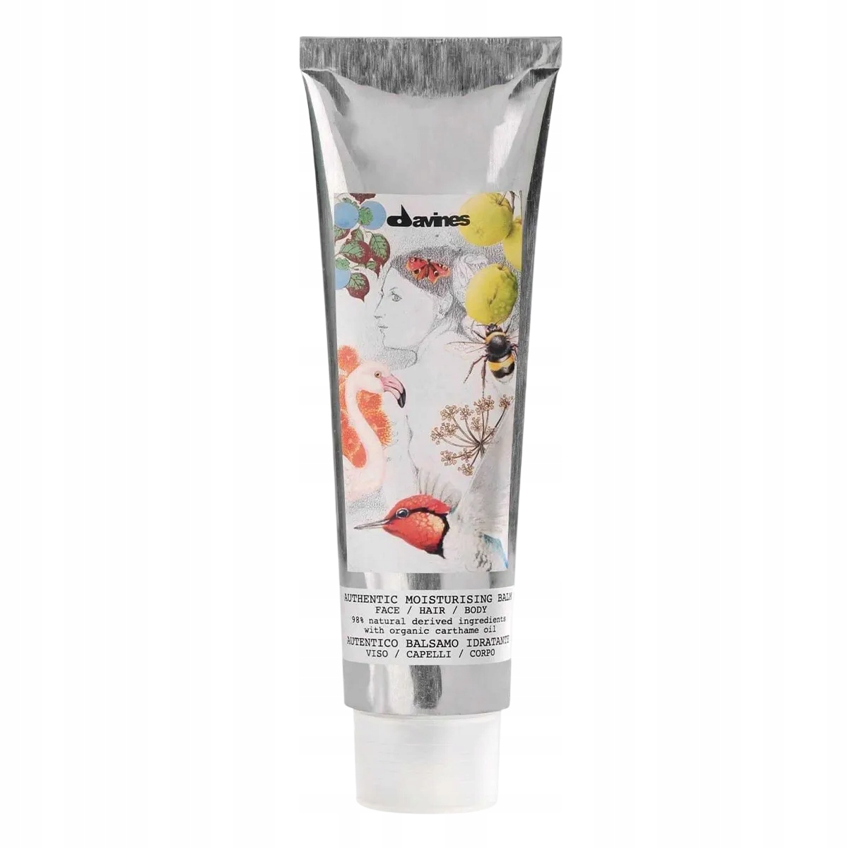Davines , Autentický, Hydratační, Balzám, Na obličej, Tělo a Vlasy, 150 ml