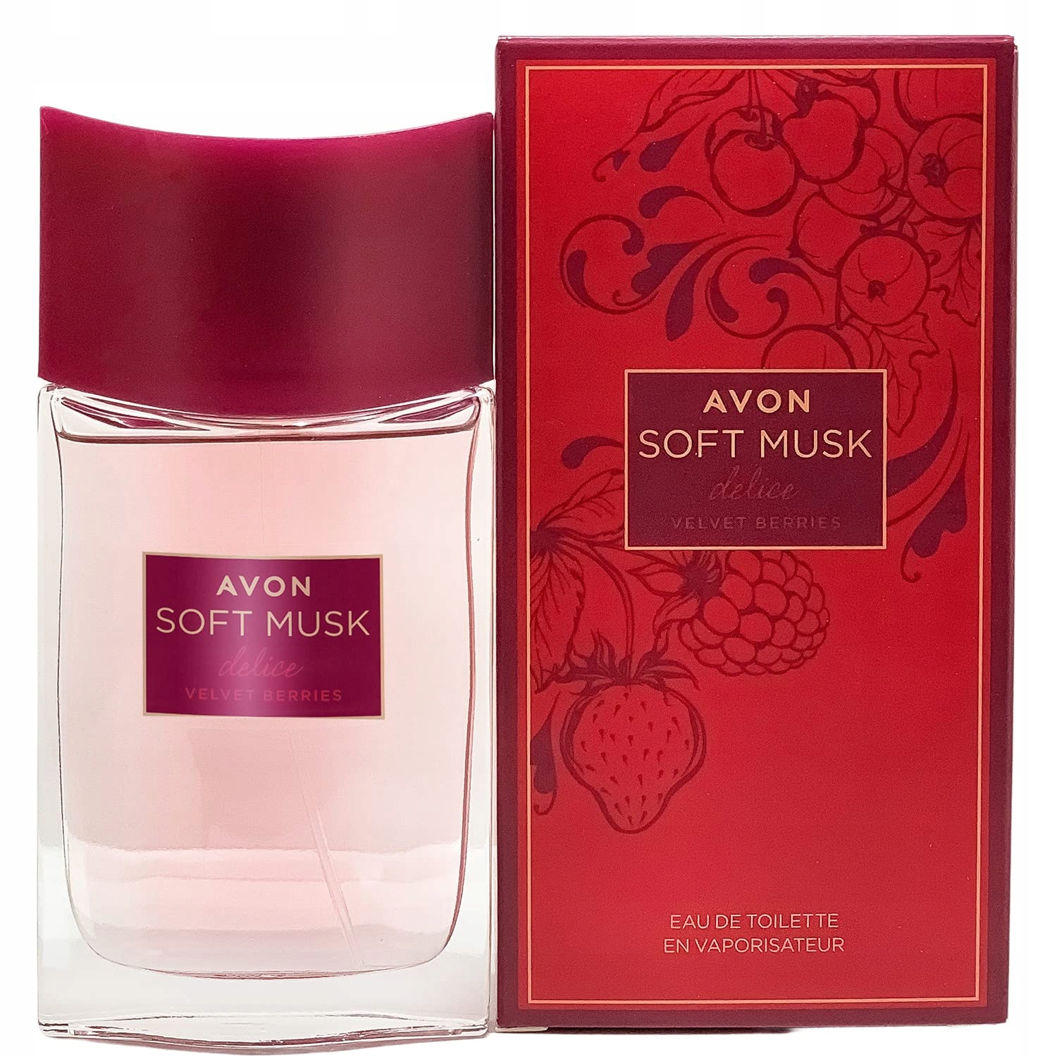 Woda toaletowa Soft Musk Delice Velvet Berries Avon