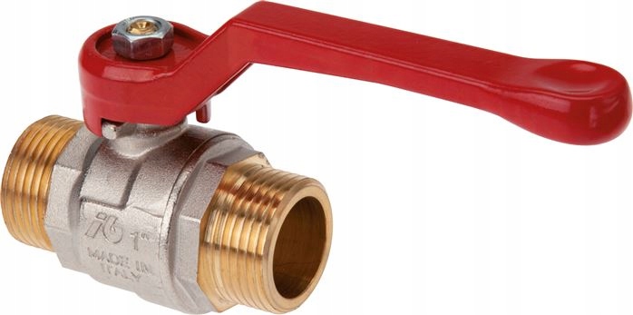 Kulový kohout s vnějším závitem G 1 1/2" PN30 mosaz