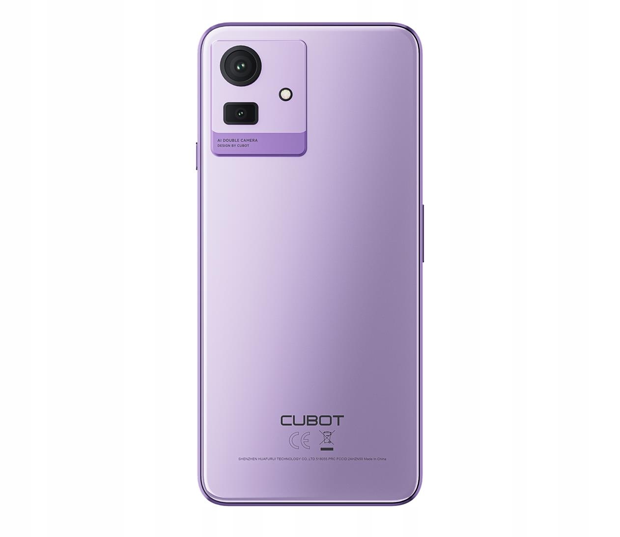 Smartfon Cubot Note 50 16/256GB Fioletowy Wbudowana pamięć 256 GB