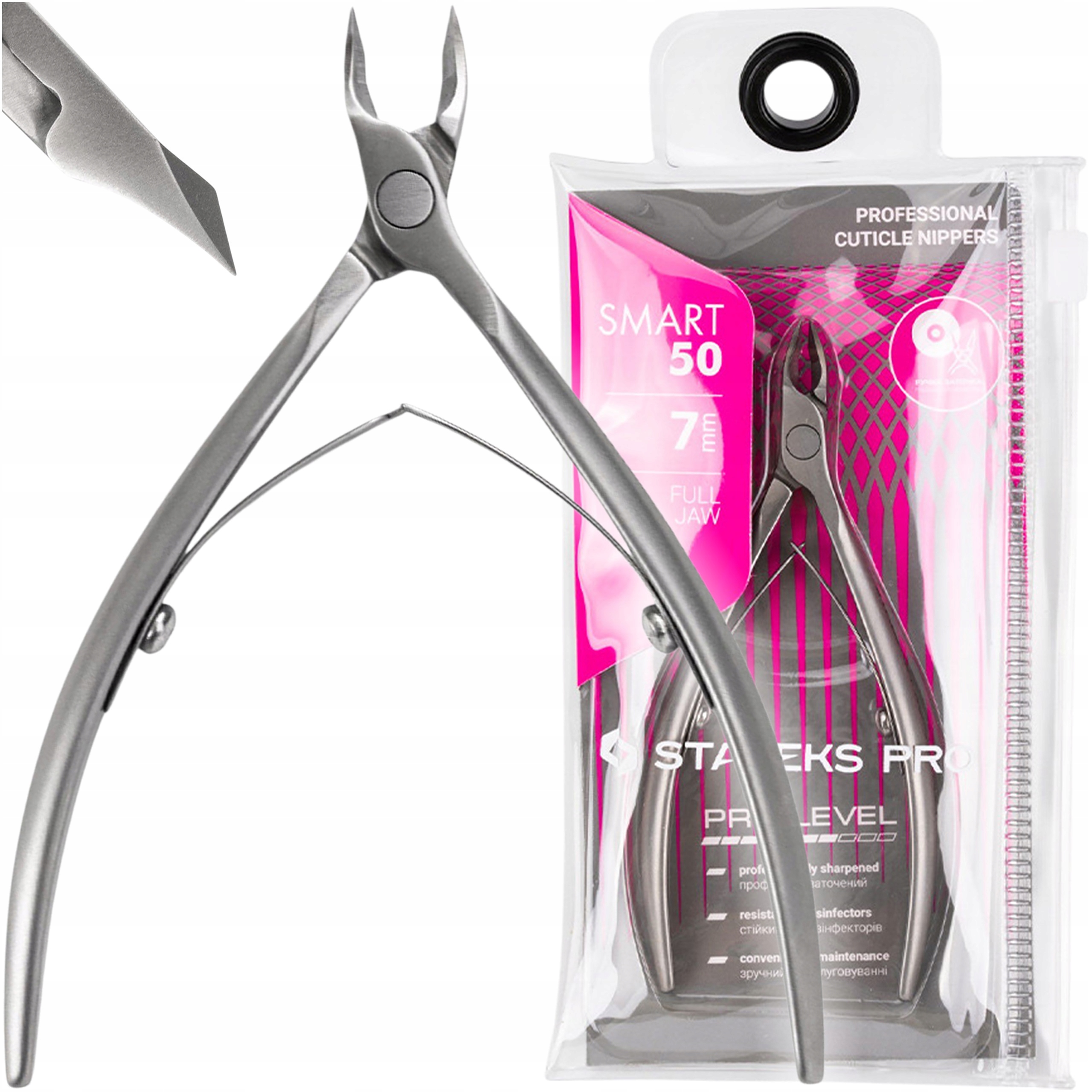 Přesné kleště na nehty Staleks Smart 50 7 mm