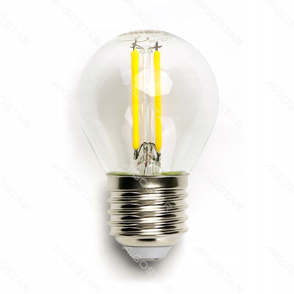 Żarówka LED FILAMENT G45 E27 6W 6500K ZIMNA