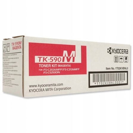 Toner Kyocera TK-590 1T02KVBNL0 5 tisíc M Originál TK590 M6026 M6526 P6026