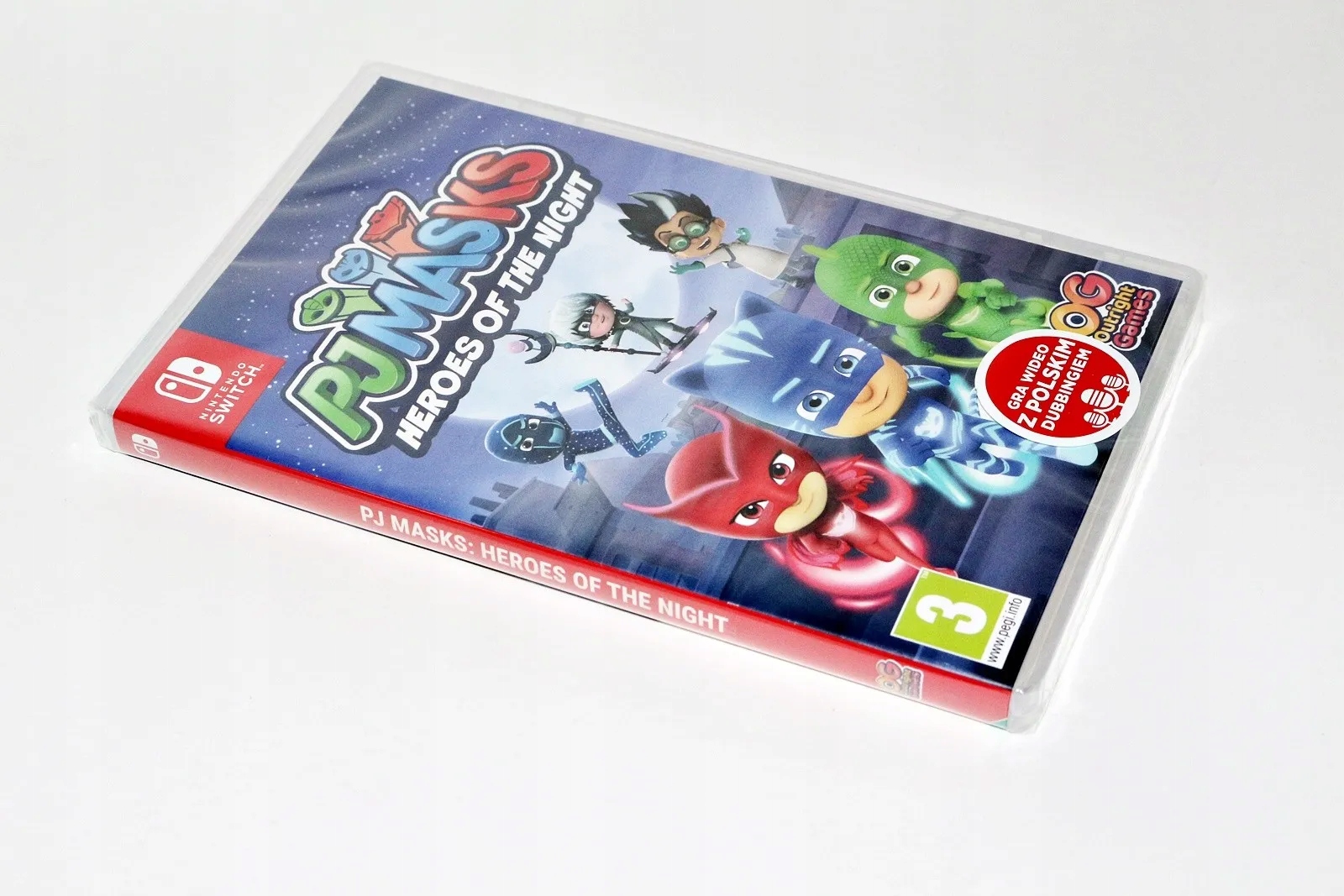 PIDŻAMERSI: BOHATEROWIE NOCY SWITCH Granice wiekowe (PEGI) 3