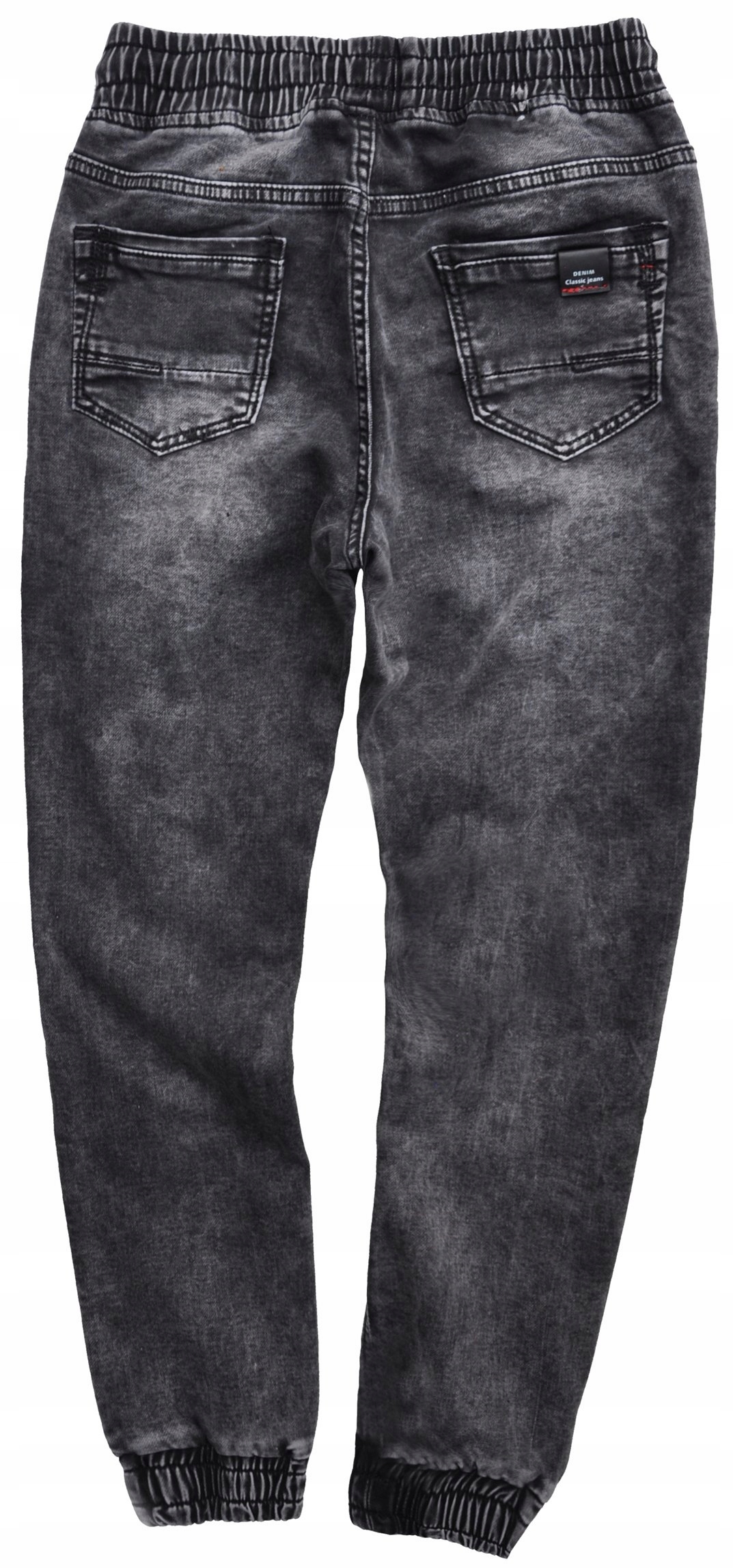 #CRAFT Spodnie Jeansy CZARNE miękkie wygodne elastyczne joggery (31) /176 Kolor czarny