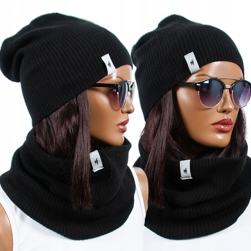 

Komplet damski Czapka Beanie+ Komin 20 kolorów Pl