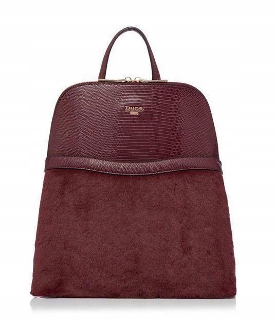 Batoh Dune London, elegantní ekokůže, velikost A4