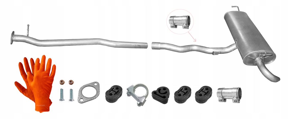 Nissan Qashqai 2.0 dCi 2WD 4WD 110kW (2006-7/2007) Trubka Tlumič
