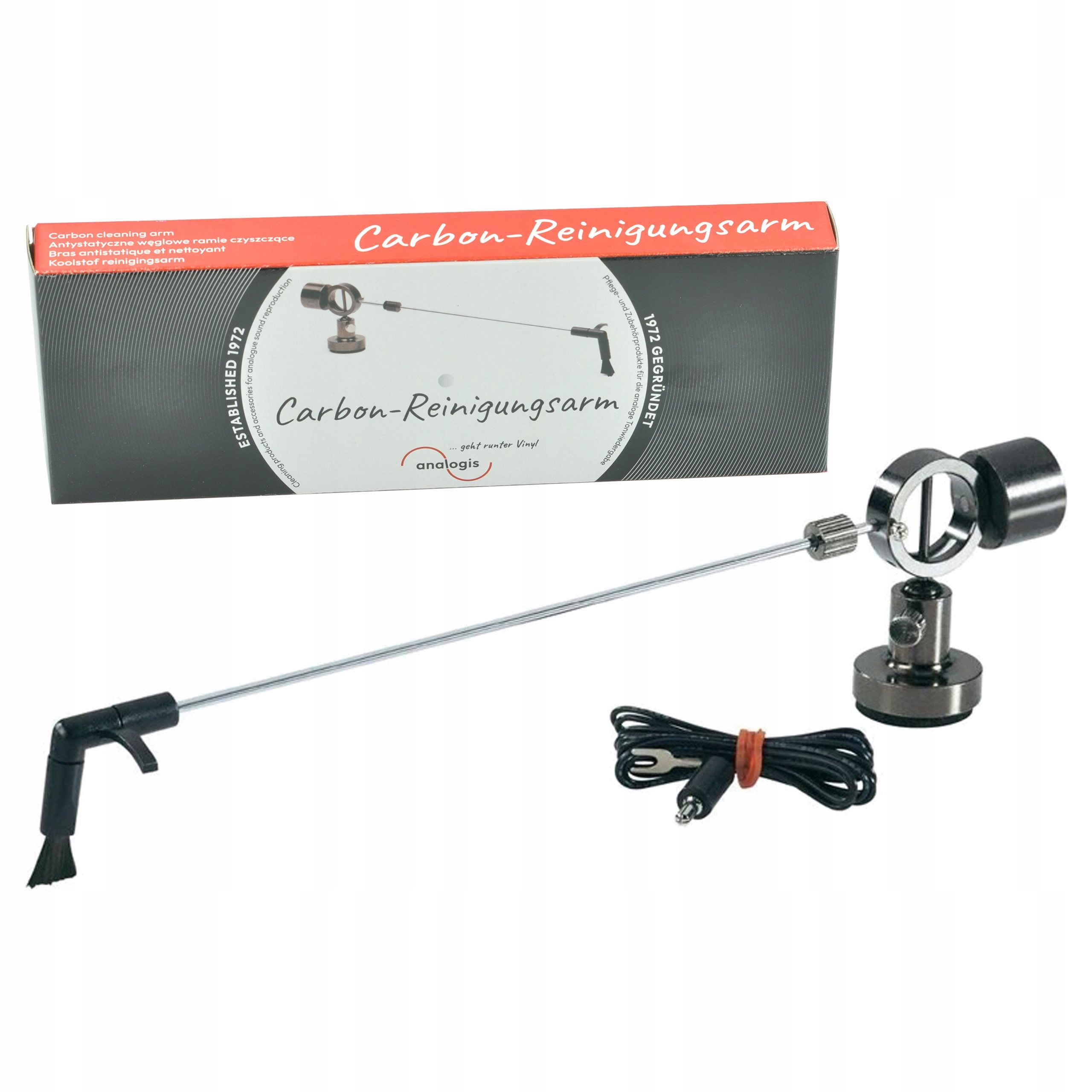 Ramię Czyszczące Do Płyt Winylowych Antystatyczne Myjka Analogis Original