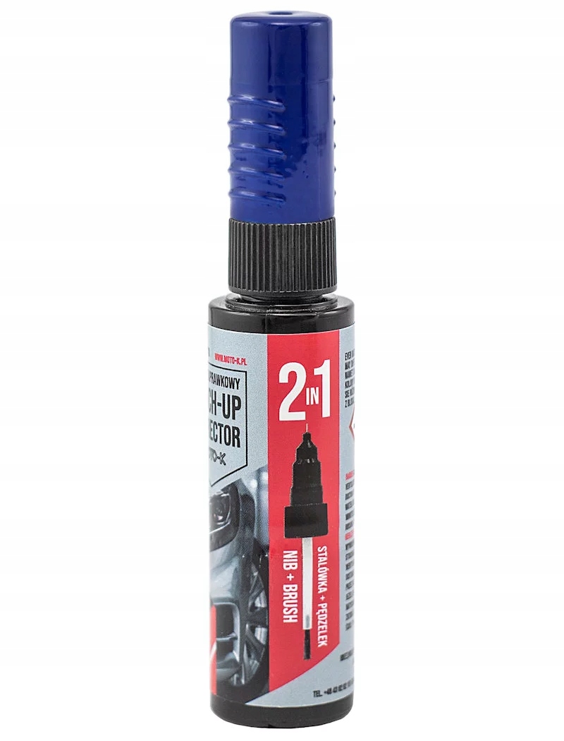 Moto-k lakier zaprawkowy zaprawka z rapidografem Niebieski Połysk 415 12ml