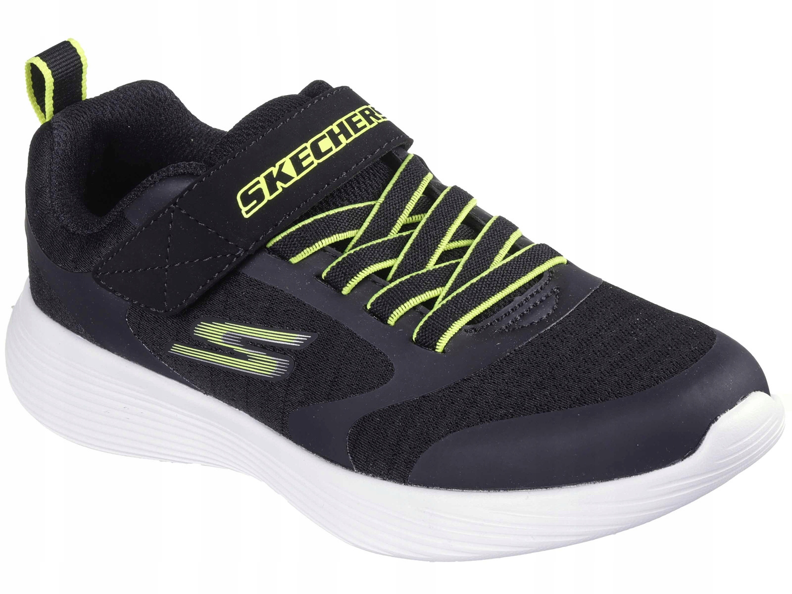 Skechers Go Run 400 V2 Goltran 405095L Bkyl Buty Dziecięce Na Rzep Gumki