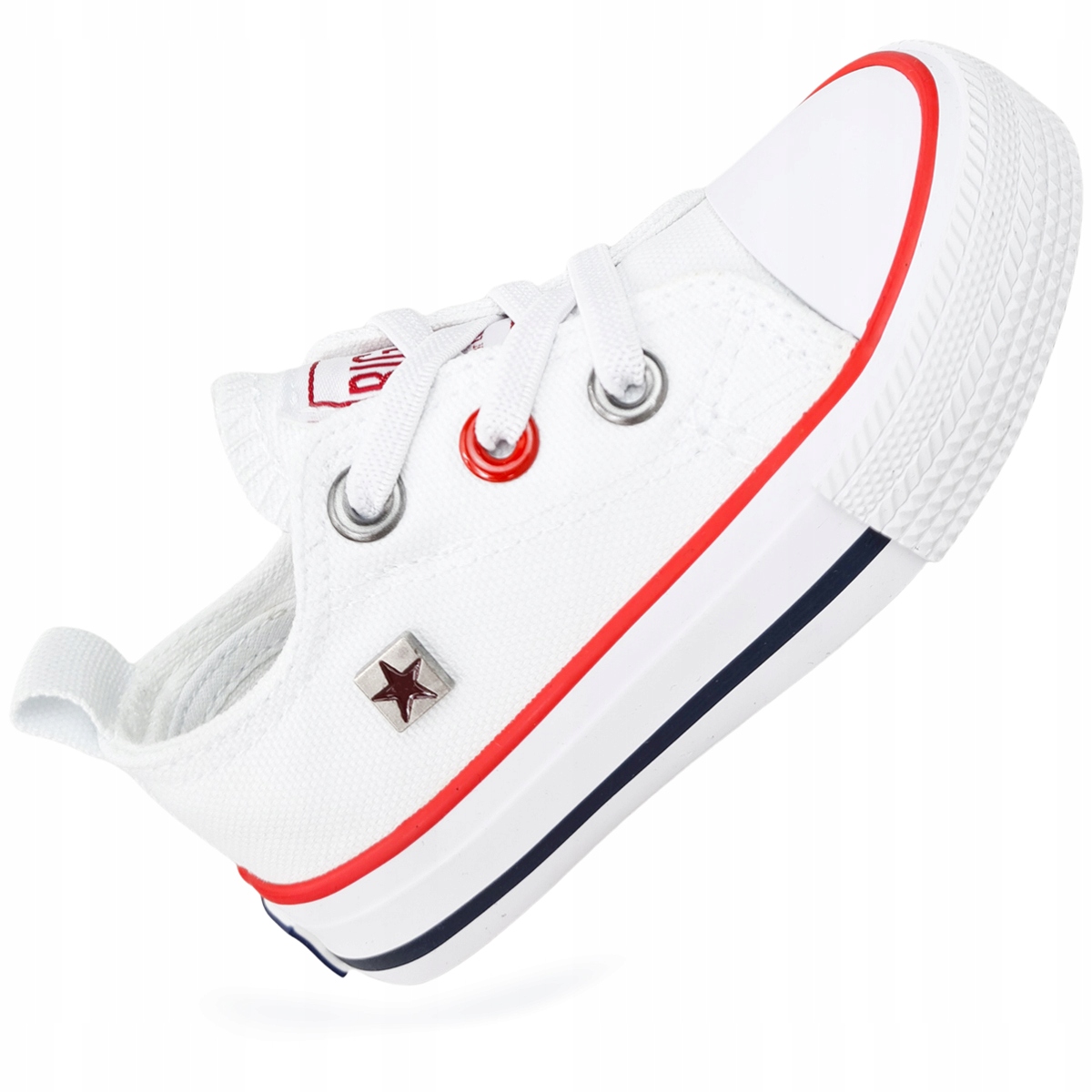 

Trampki Big Star białe na gumki dziecięce HH374193
