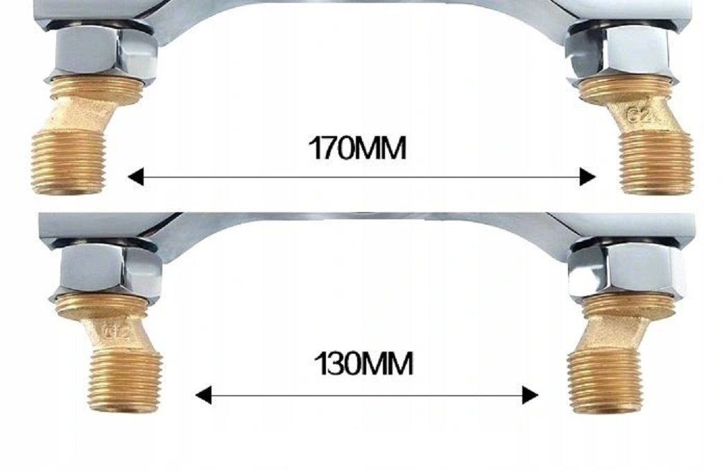 ZESTAW BATERIA TERMOSTATYCZNA WANNOWA ŚCIENNA UFO Marka bez marki