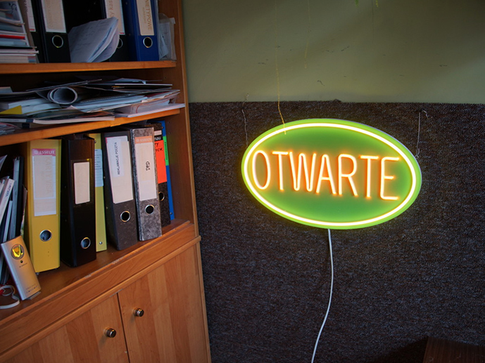NOTWARTE NEON LED NAPIS OTWARTE REKLAMA 500X300MM Kod producenta notwarte