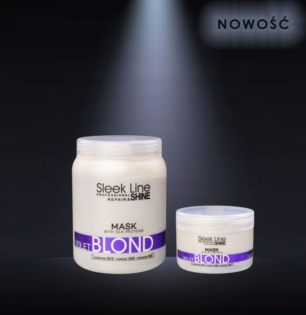 Maska Sleek Line VIOLET BLOND 1000 ml Pojemność 1000 ml