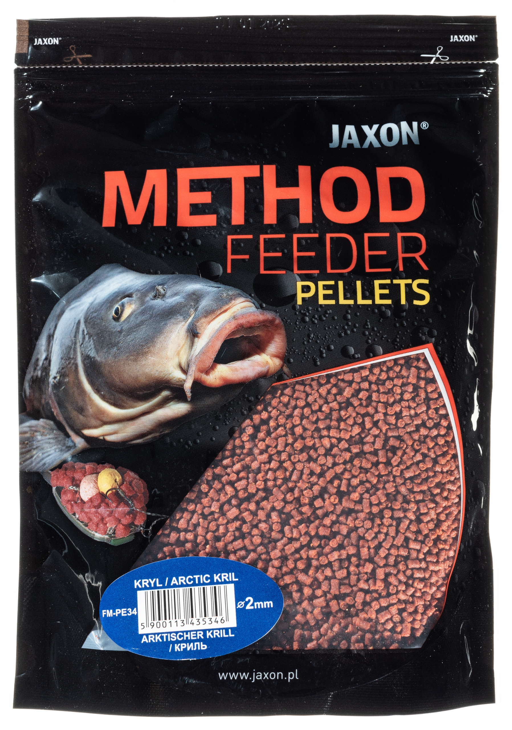 PELLET JAXON METHOD FEEDER 2mm 500g KRYL