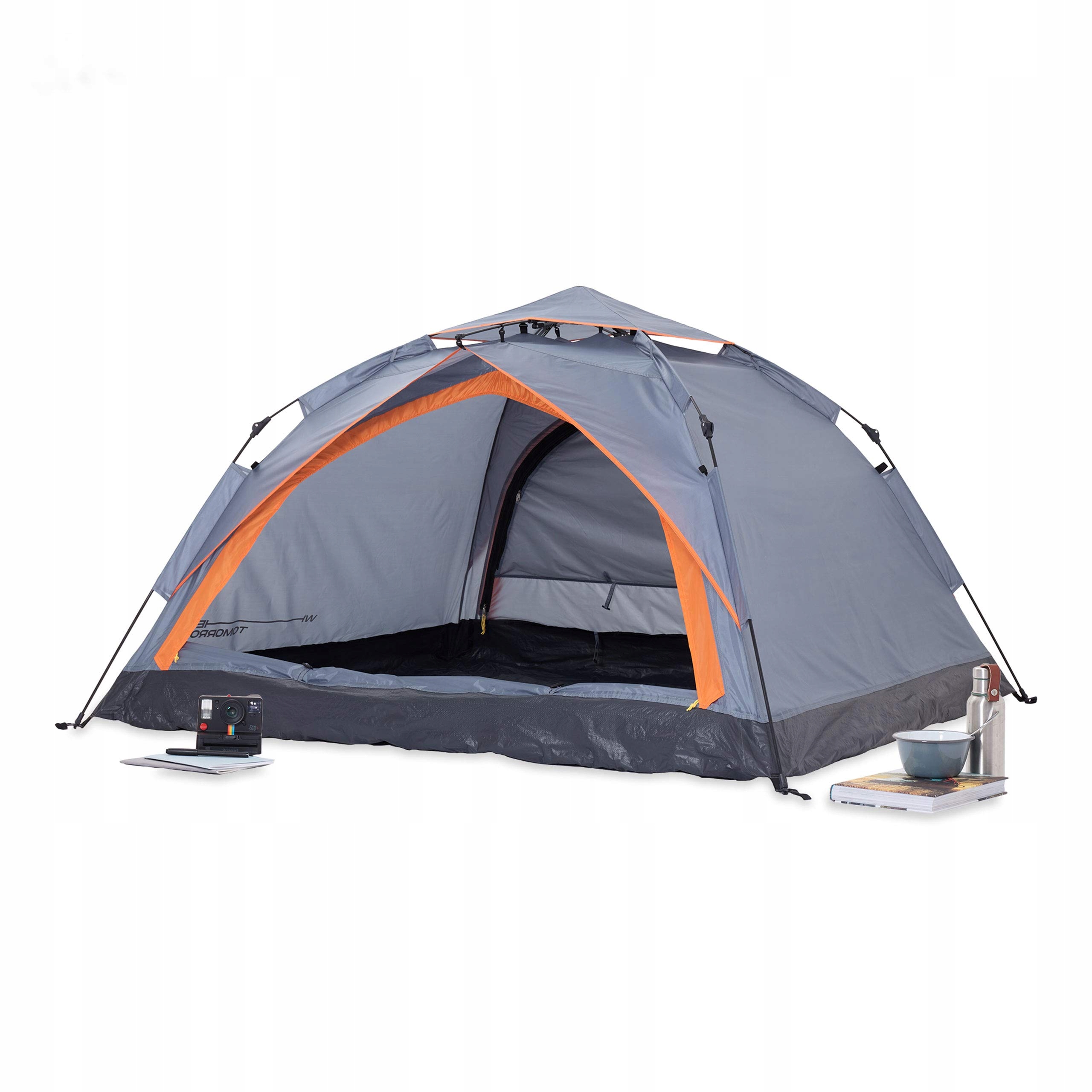 LUMALAND Namiot Kempingowy Pop Up 2-3 Osoby Wodoodporny Trekkingowy — miniatura 2