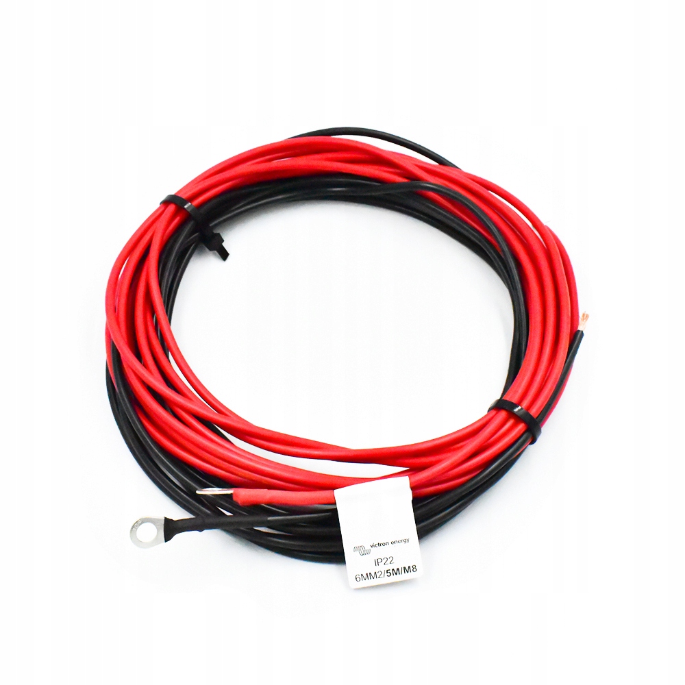 

Przewody do prostownika Victron IP22 6mm2 5 metrów