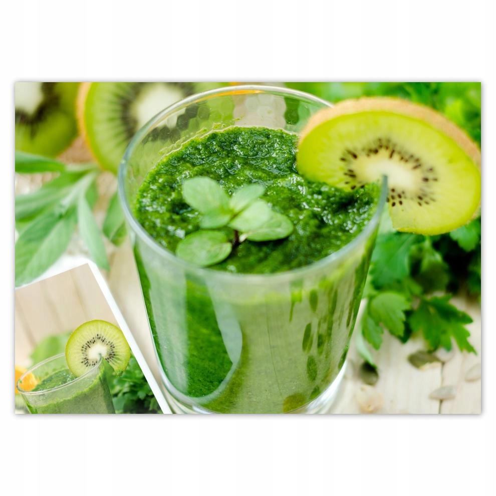 

Naklejki 70x50 Cytrusowy napój Kiwi