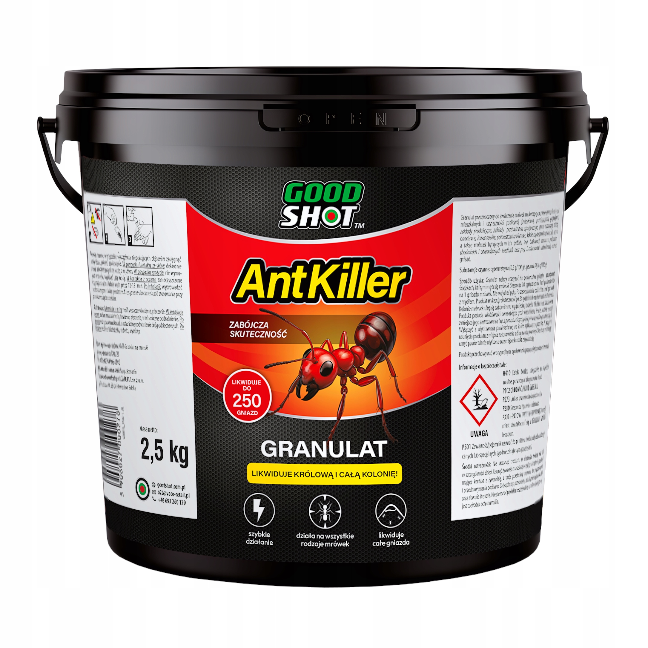 Proszek Na Mrówki Antkiller Mocny Likwiduje Gniazda 2,5 kg
