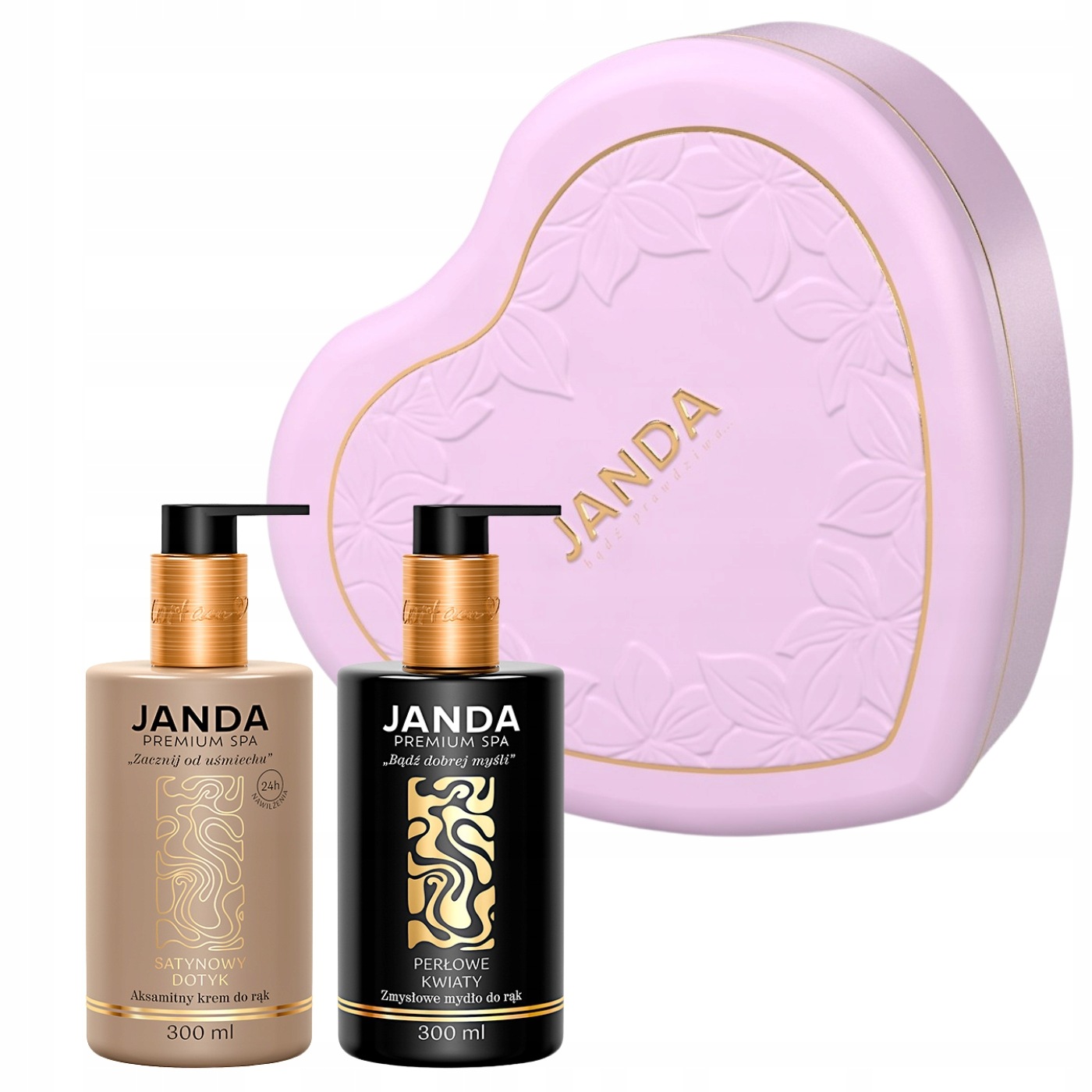 Janda Zestaw Premium Spa Krem do rąk Mydło do rąk w Puszce prezentowej
