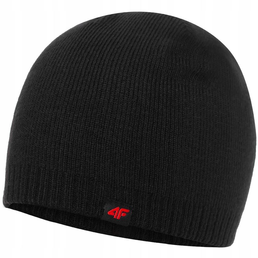 CZAPKA 4F MĘSKA DAMSKA ZIMOWA JESIENNA BEANIE ODDYCHAJĄCY CIEPŁY MATERIAŁ