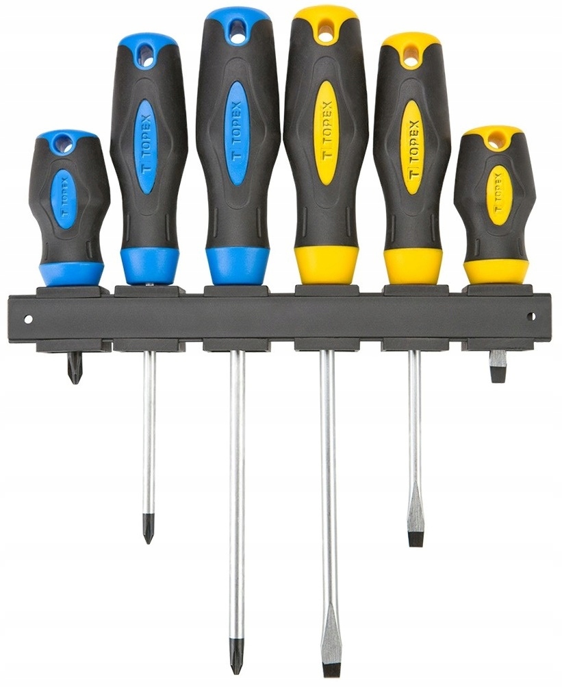 

Wkrętaki Z Magnesem Śrubokręty Zestaw 6szt Topex
