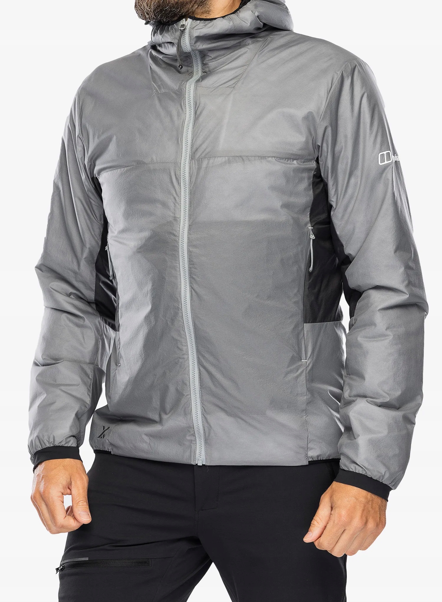 Zateplená bunda Berghaus Mtn Arete Lb Synthetic Hoody monument/grey M