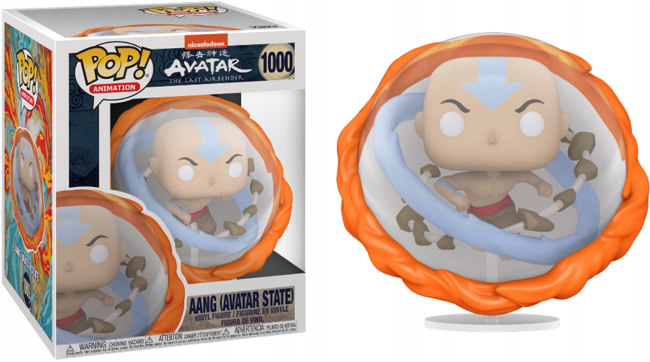 Funko Pop! Avatar 1000 Aang Všechny Elementy