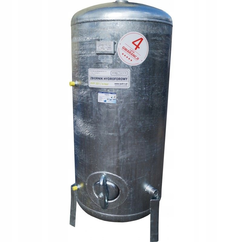 Vertikální Nádrž 500 L Hydro-vacum Pozink – 6 Bar