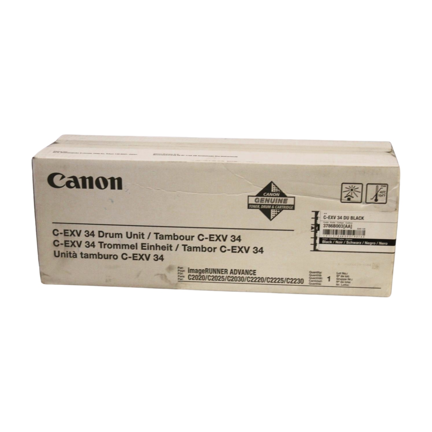 Canon C-exv 34 Bk 3786B003 Buben černý originál