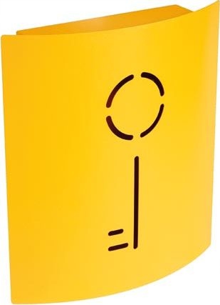 

Szafka Na Klucze 215 x 63 x 245 mm Żółta