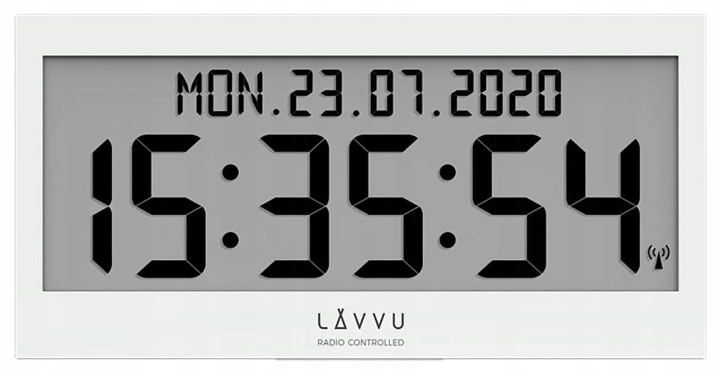 Veľký Elektronický Stolový Nástenný Hodinový Stroj LCX0010