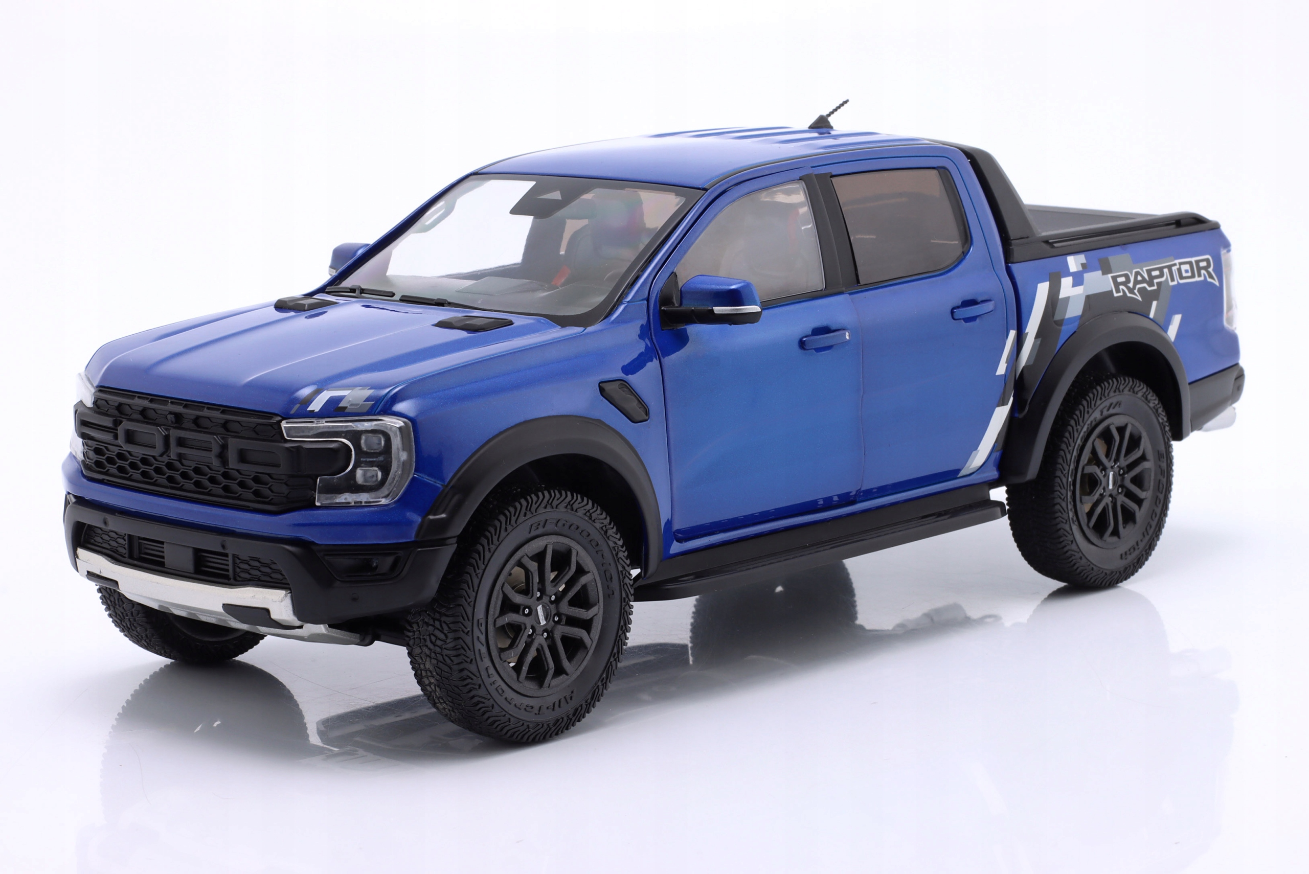 SOLIDO FORD RANGER RAPTOR Pick-Up 2024 Blue 1:18 S1813902 Kod producenta S1813902